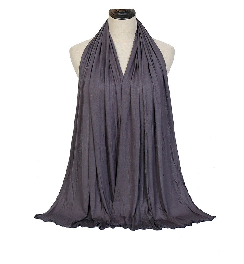 hijab, écharpe, jersey, coton, châle.