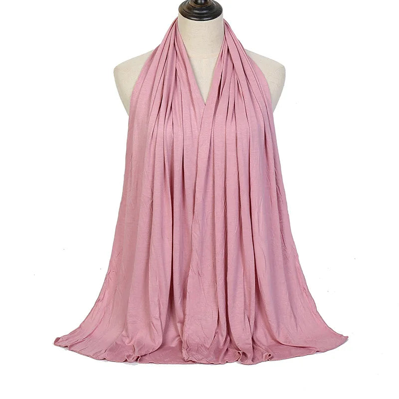 hijab, écharpe, jersey, coton, châle.