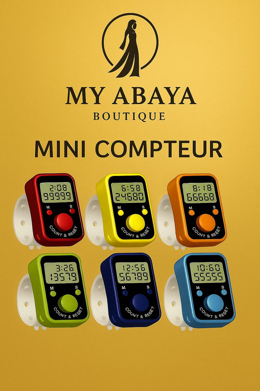 Compteur de Doigt Intelligent – Idéal pour prière et activités