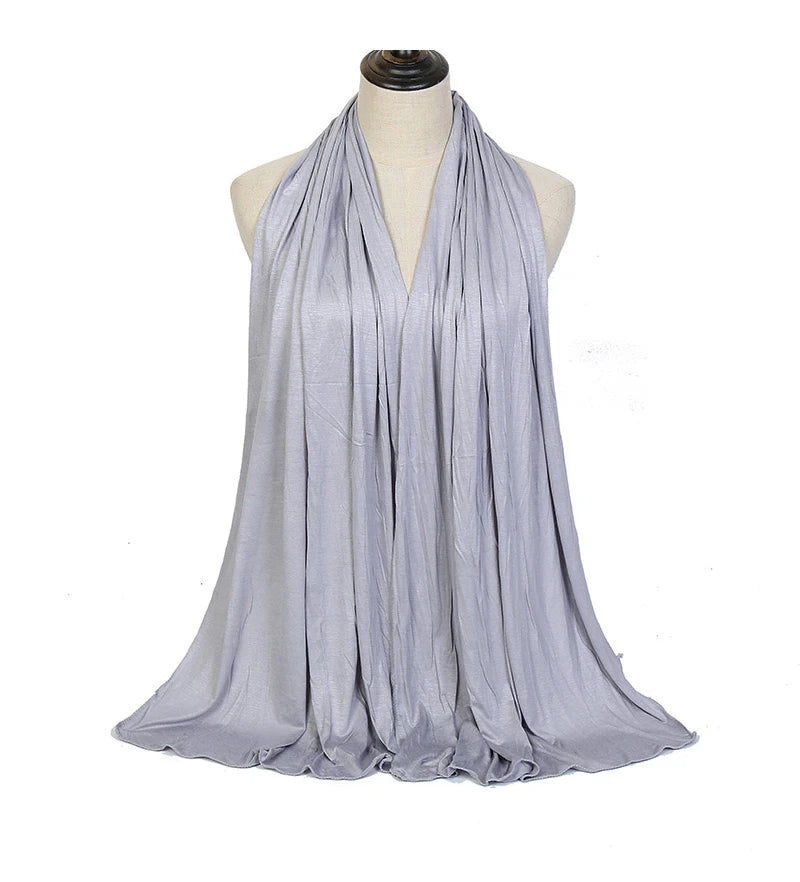 hijab, écharpe, jersey, coton, châle.