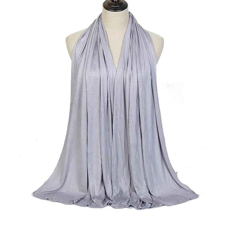 hijab, écharpe, jersey, coton, châle.