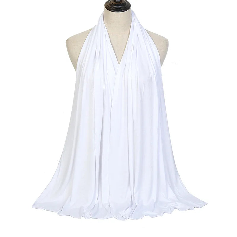 hijab, écharpe, jersey, coton, châle.