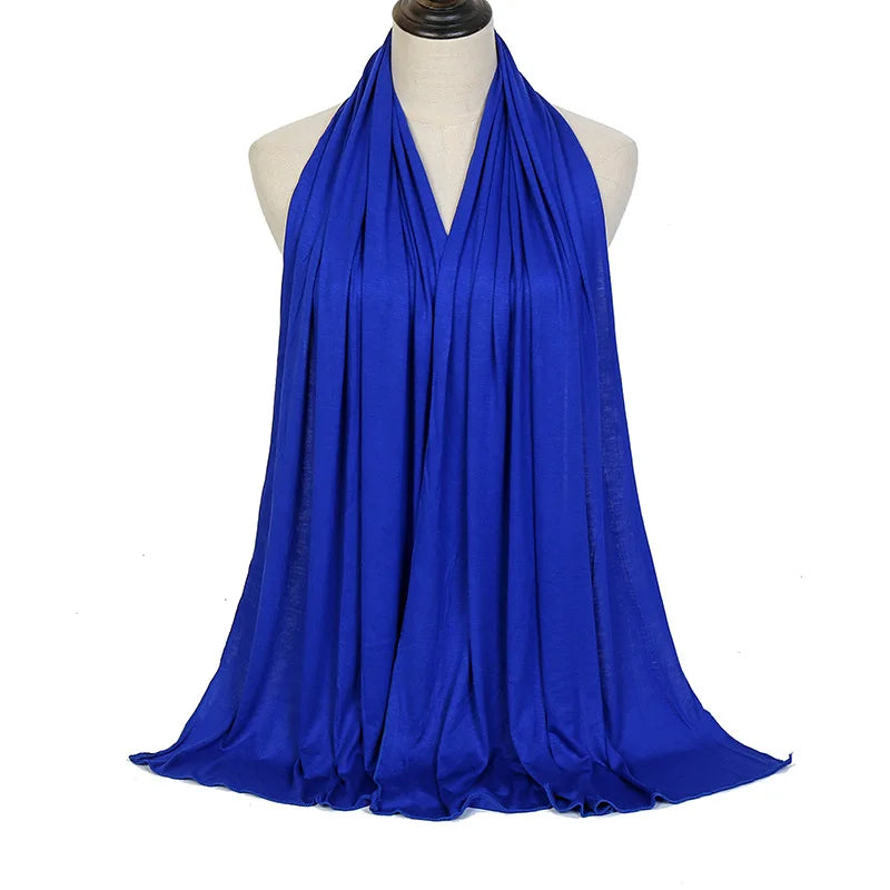 hijab, écharpe, jersey, coton, châle.