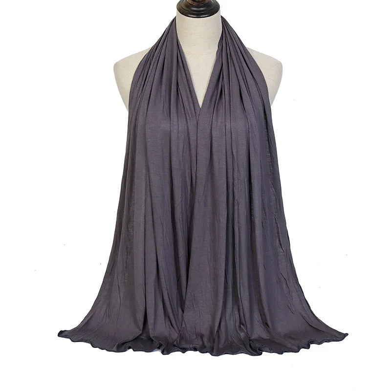 hijab, écharpe, jersey, coton, châle.