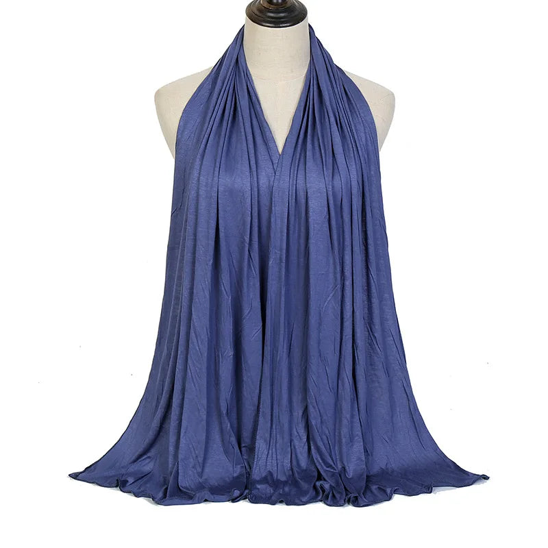 hijab, écharpe, jersey, coton, châle.