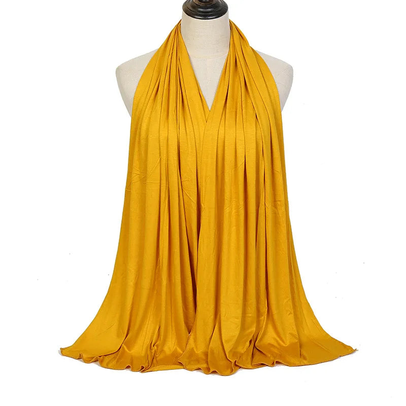 hijab, écharpe, jersey, coton, châle.