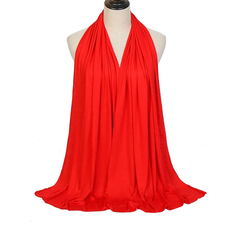 hijab, écharpe, jersey, coton, châle.