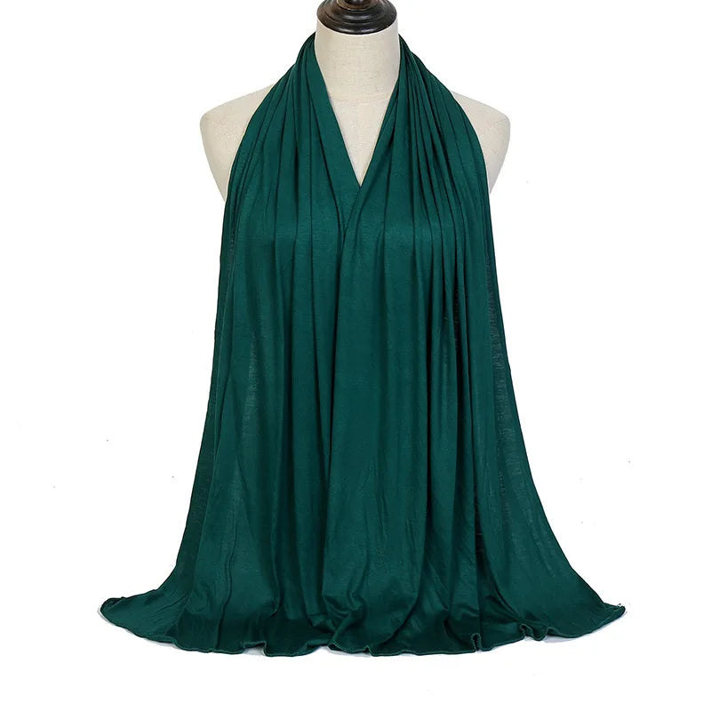 hijab, écharpe, jersey, coton, châle.